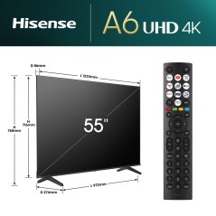 Hisense Smartv Hisense 55 UHD